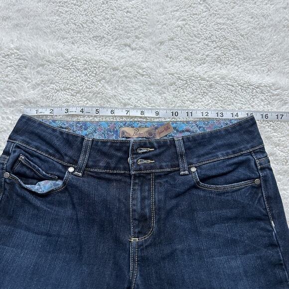 Paige VTG Y2K Hidden Hills Flare Boot Cut Denim Blue Jeans Womans Size 29x31 - Picture 8 of 8